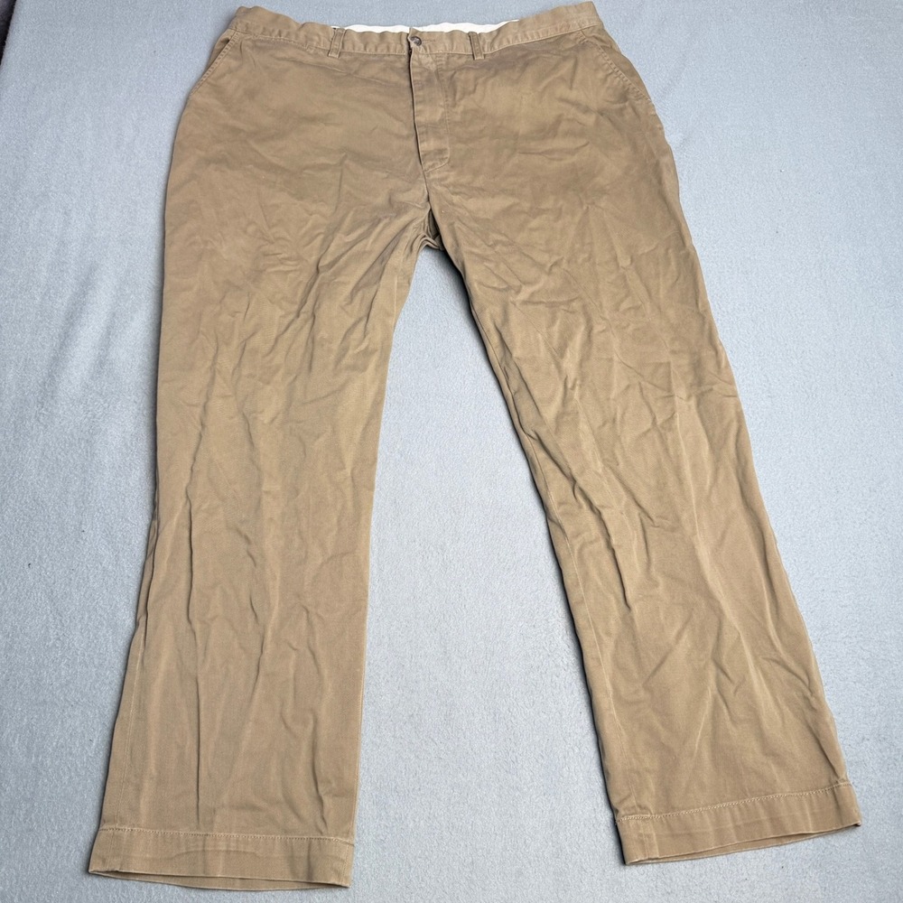 Polo Ralph Lauren Prospect Pant Mens 40x30 Khaki‎ Tan Cotton Straight Leg Chino